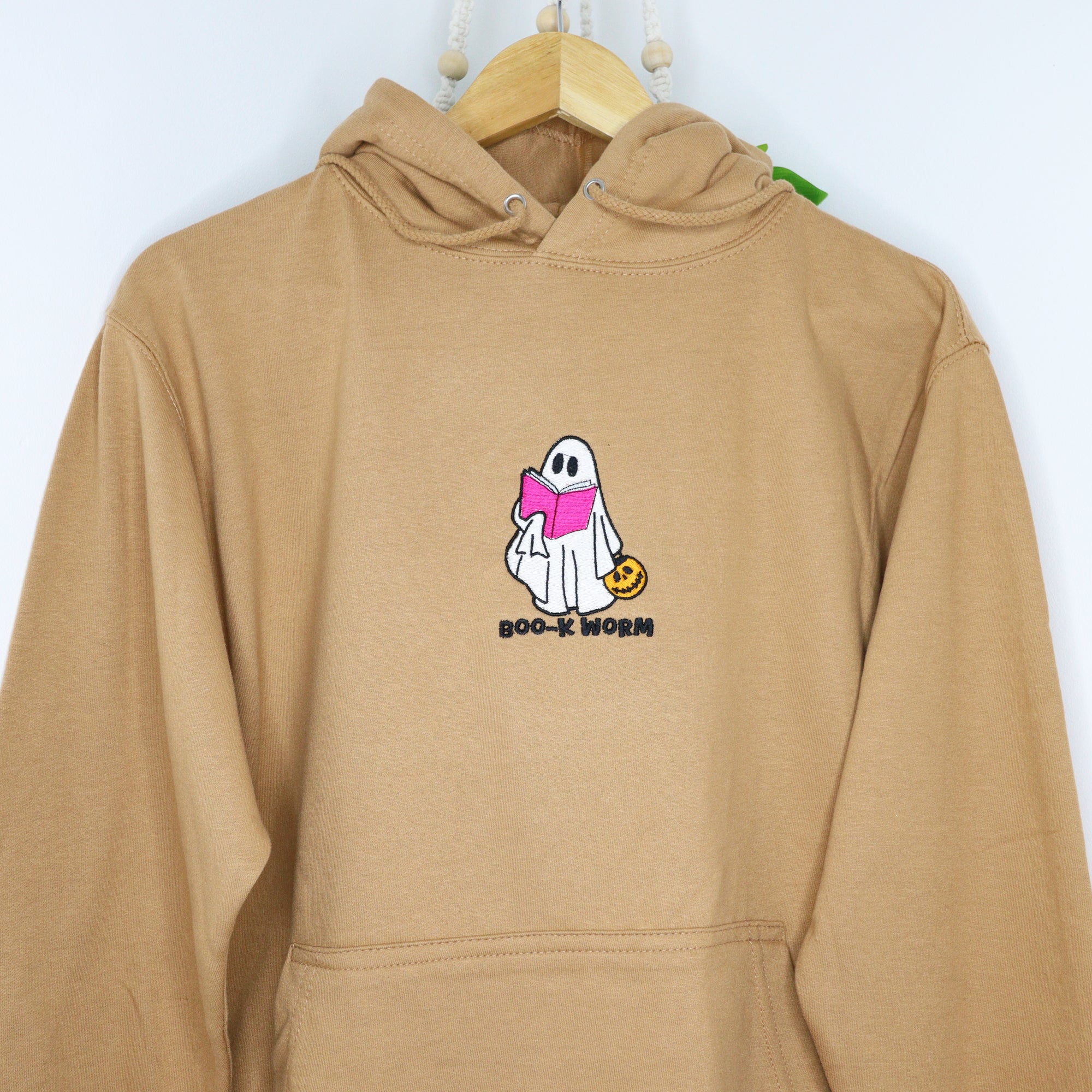 Boo-kworm Unisex Embroidered Hoodie