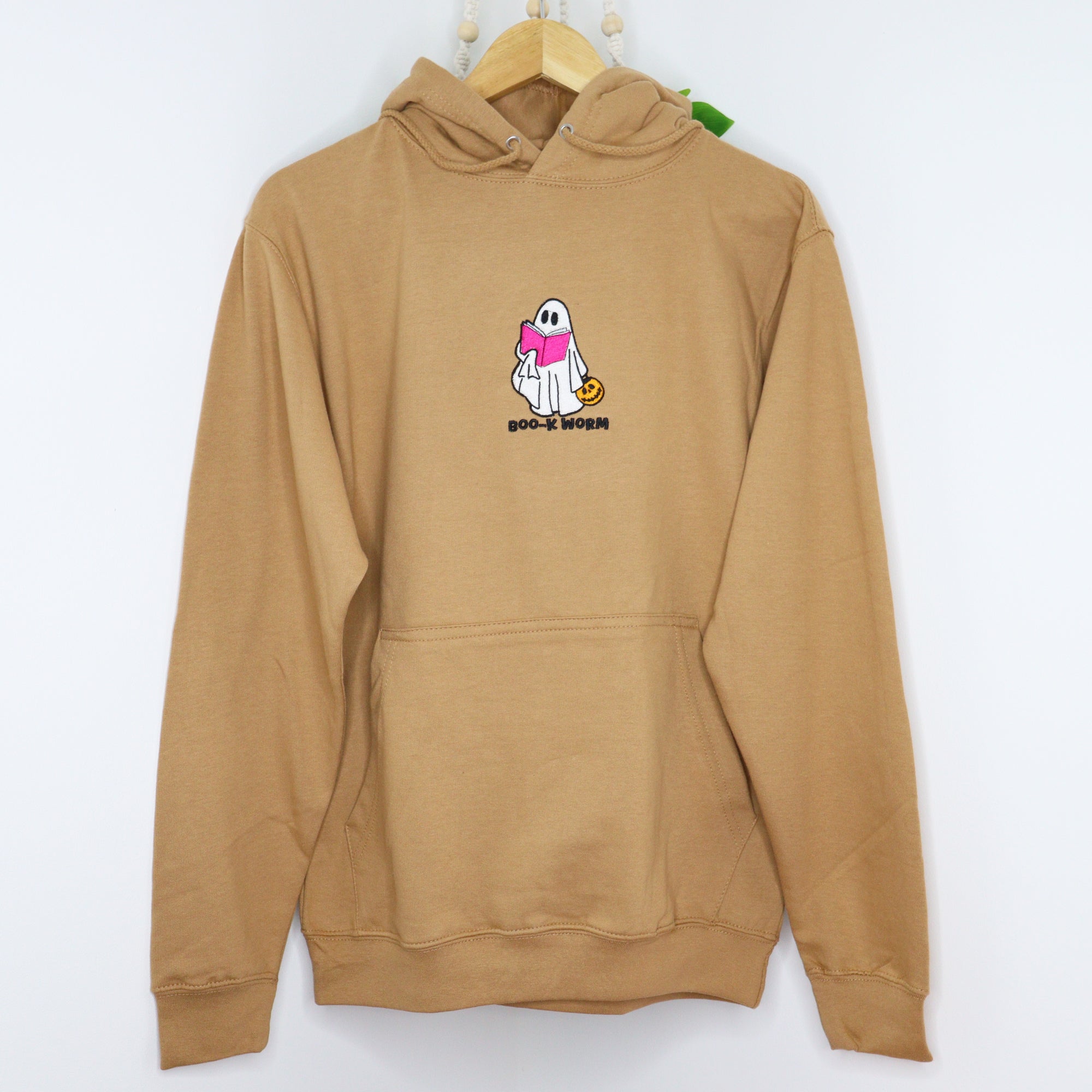 Boo-kworm Unisex Embroidered Hoodie