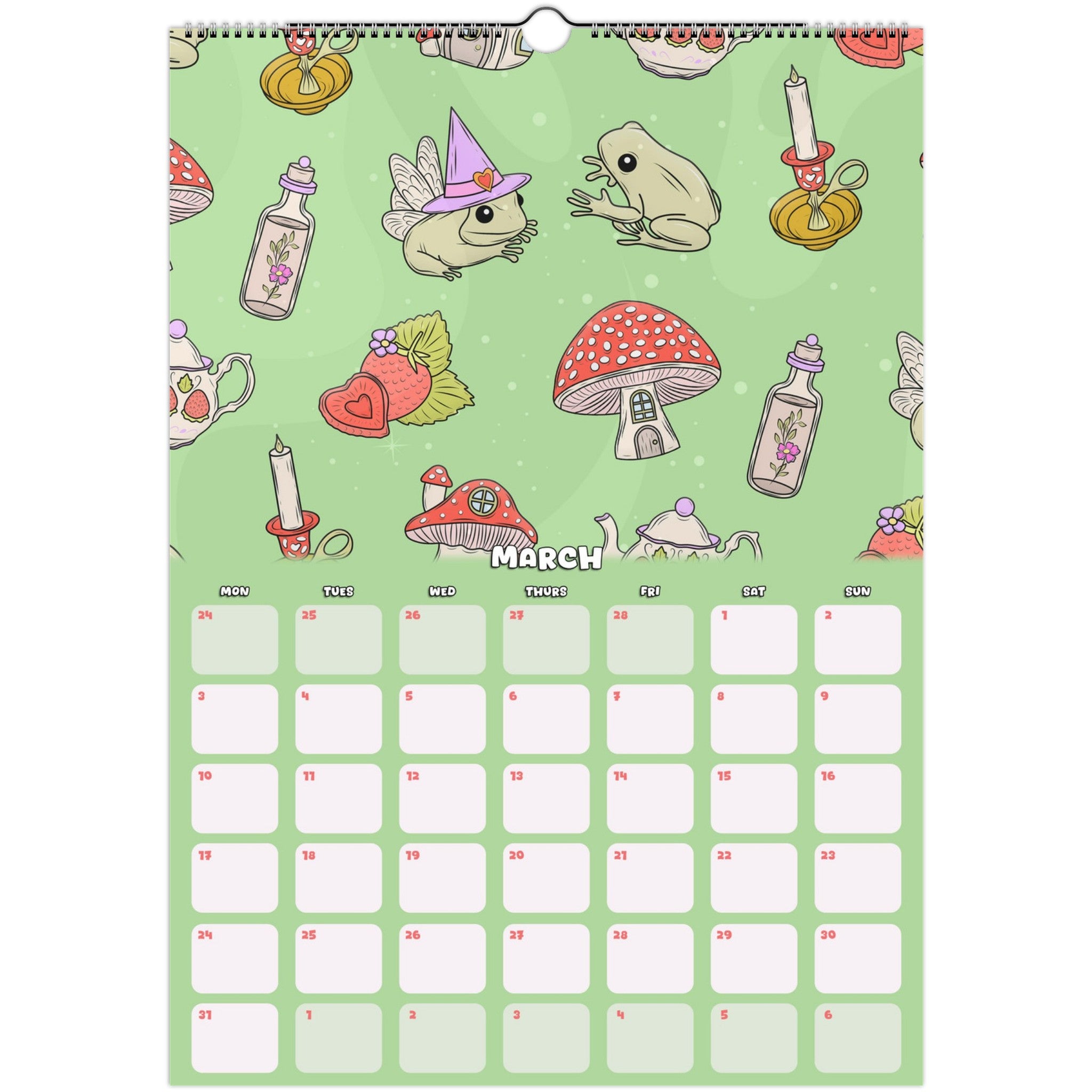 2025 A3 Wall Calendar