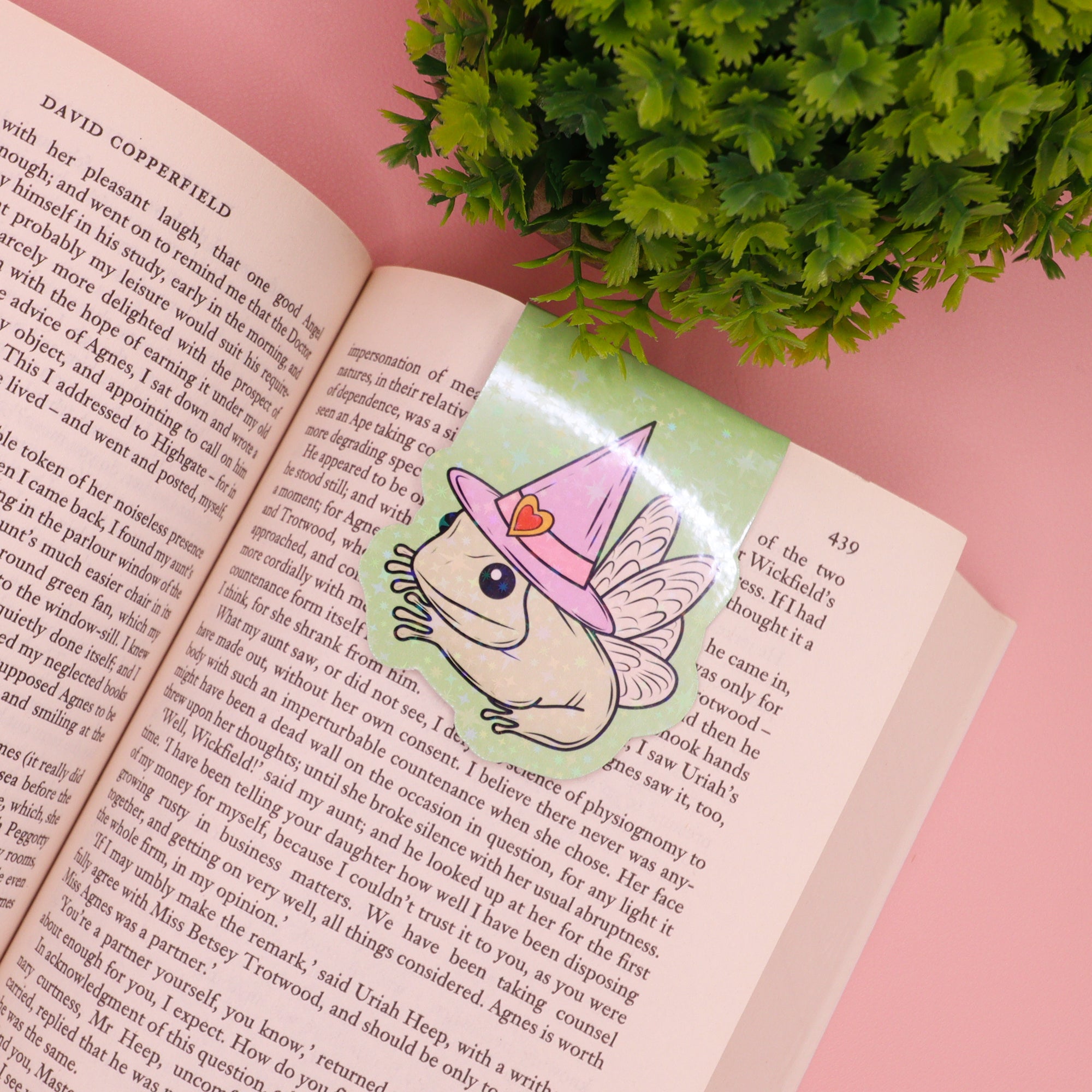 Sparkly Esmerelda The Witch Magnetic Bookmark