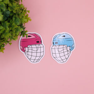 Ice Hockey Romance Stickers