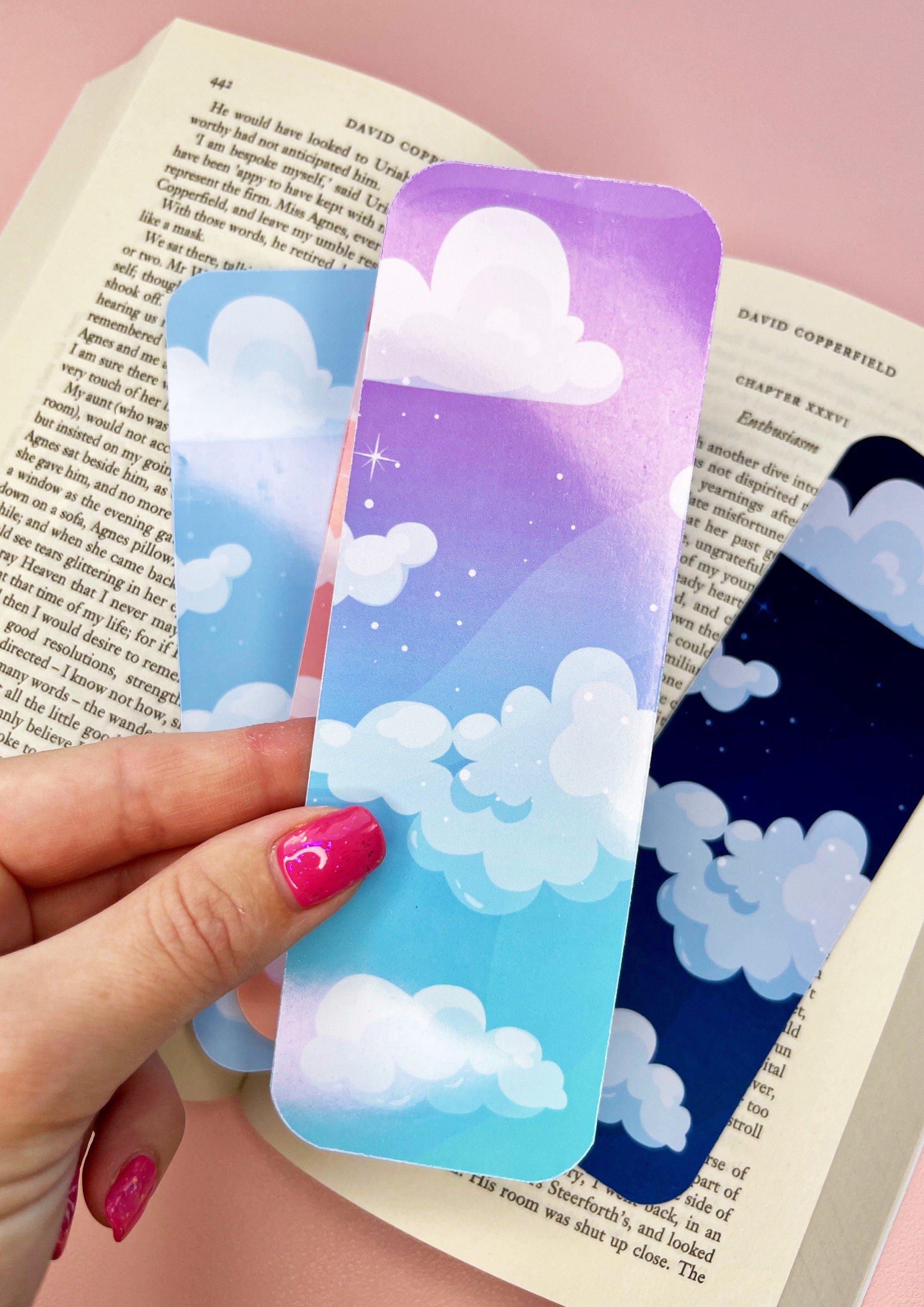Dreamy Cloud Bookmarks