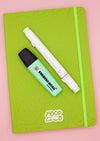 Green Debossed Journal